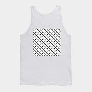 60s Contrast Pattern 11 Tank Top